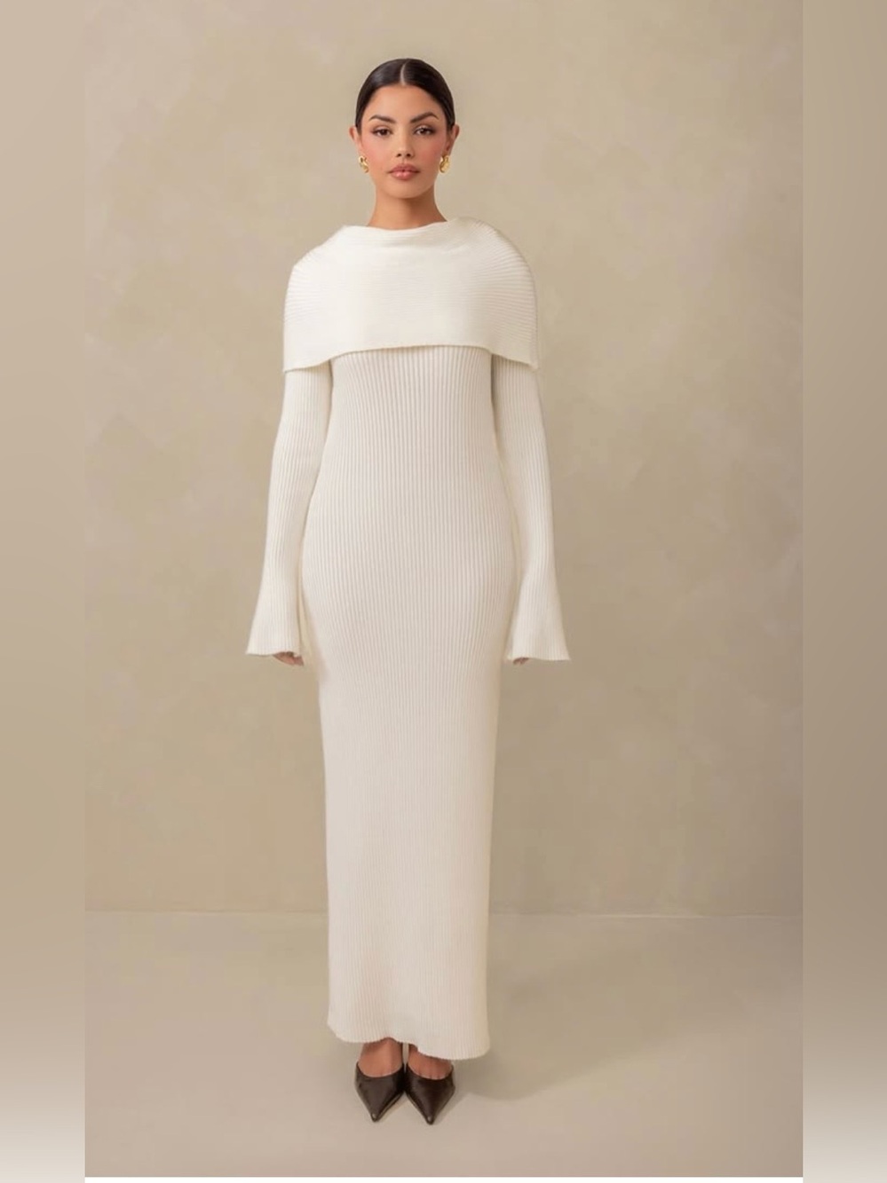 Zahraa the Label Cassandra Knit Maxi Dress